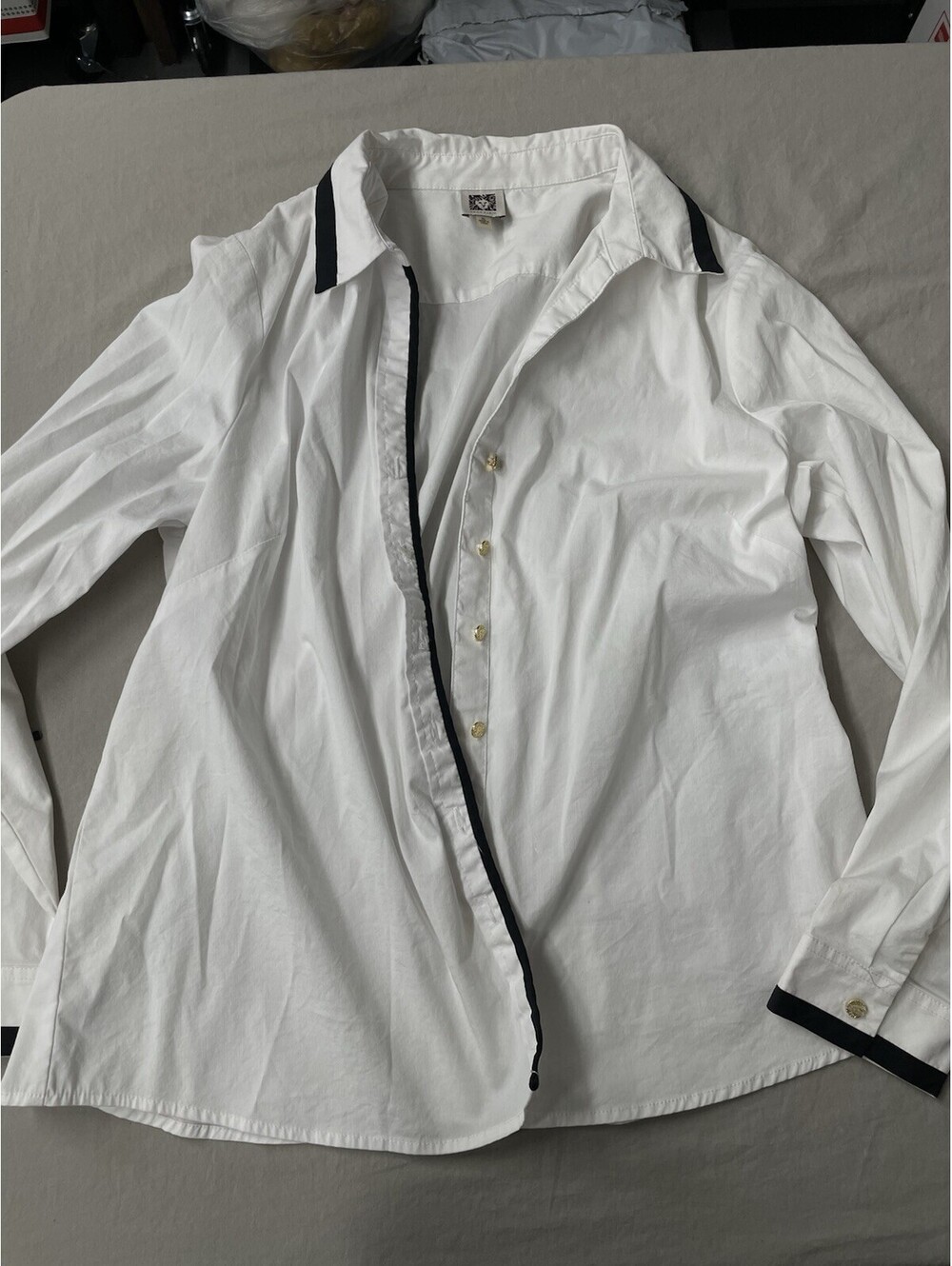 Vintage Anne Klein Button Down Shirt Size XL